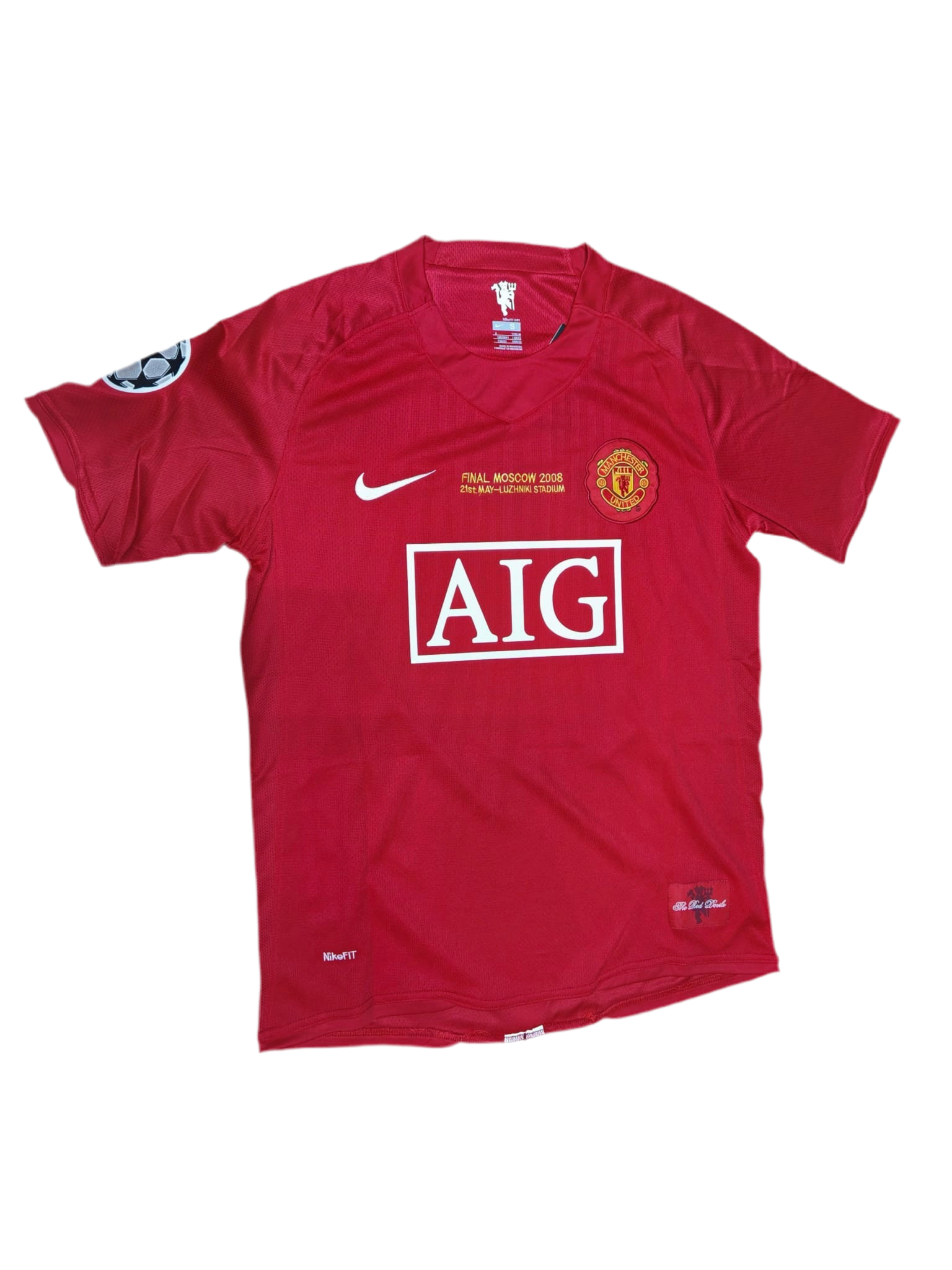 Manchester United 2007/2008 UCL Final Rooney Shirt