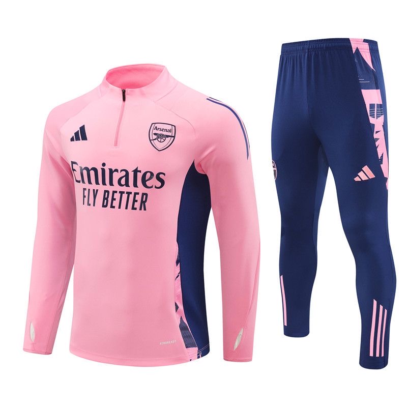 Men’s Pink Arsenal Tracksuit Set