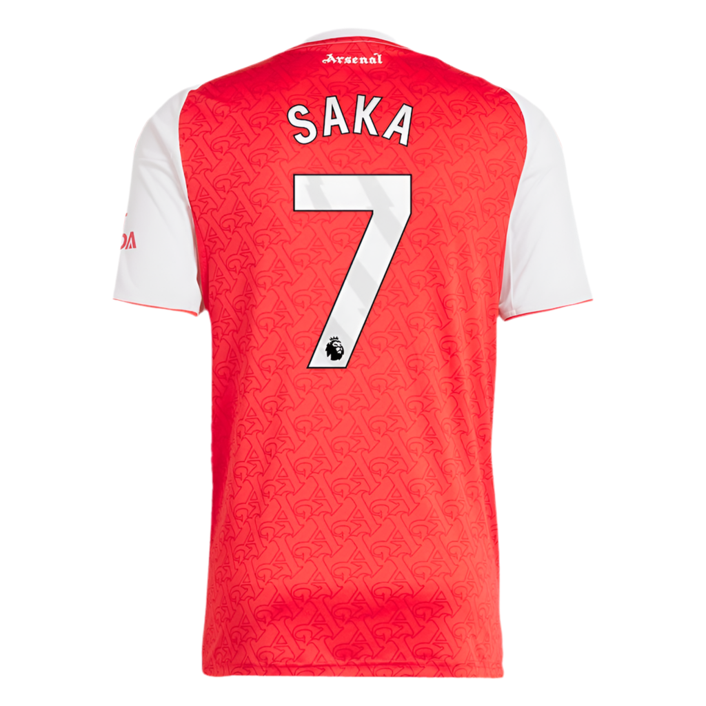 Arsenal Saka adidas Home jersey 2025-26