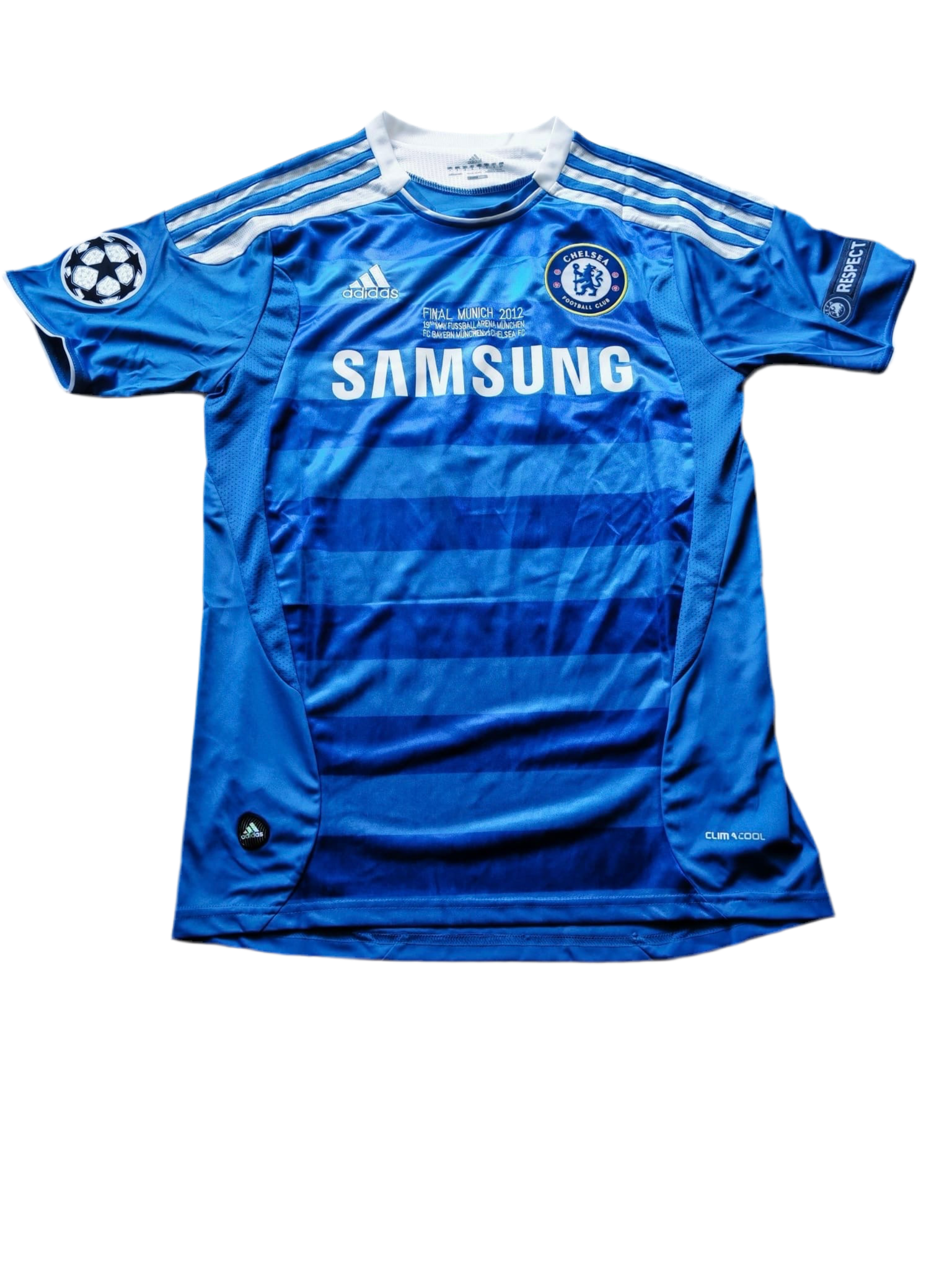 Chelsea 2011/2012 UCL Final Drogba Shirt