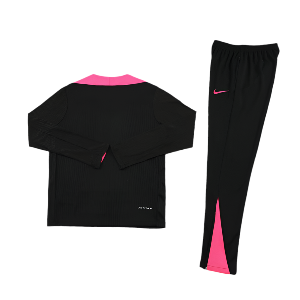 Men’s Black And Pink Chelsea FC Tracksuit Set