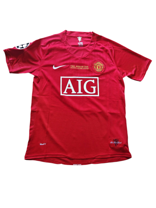 Manchester United 2007/2008 UCL Final Ronaldo Shirt