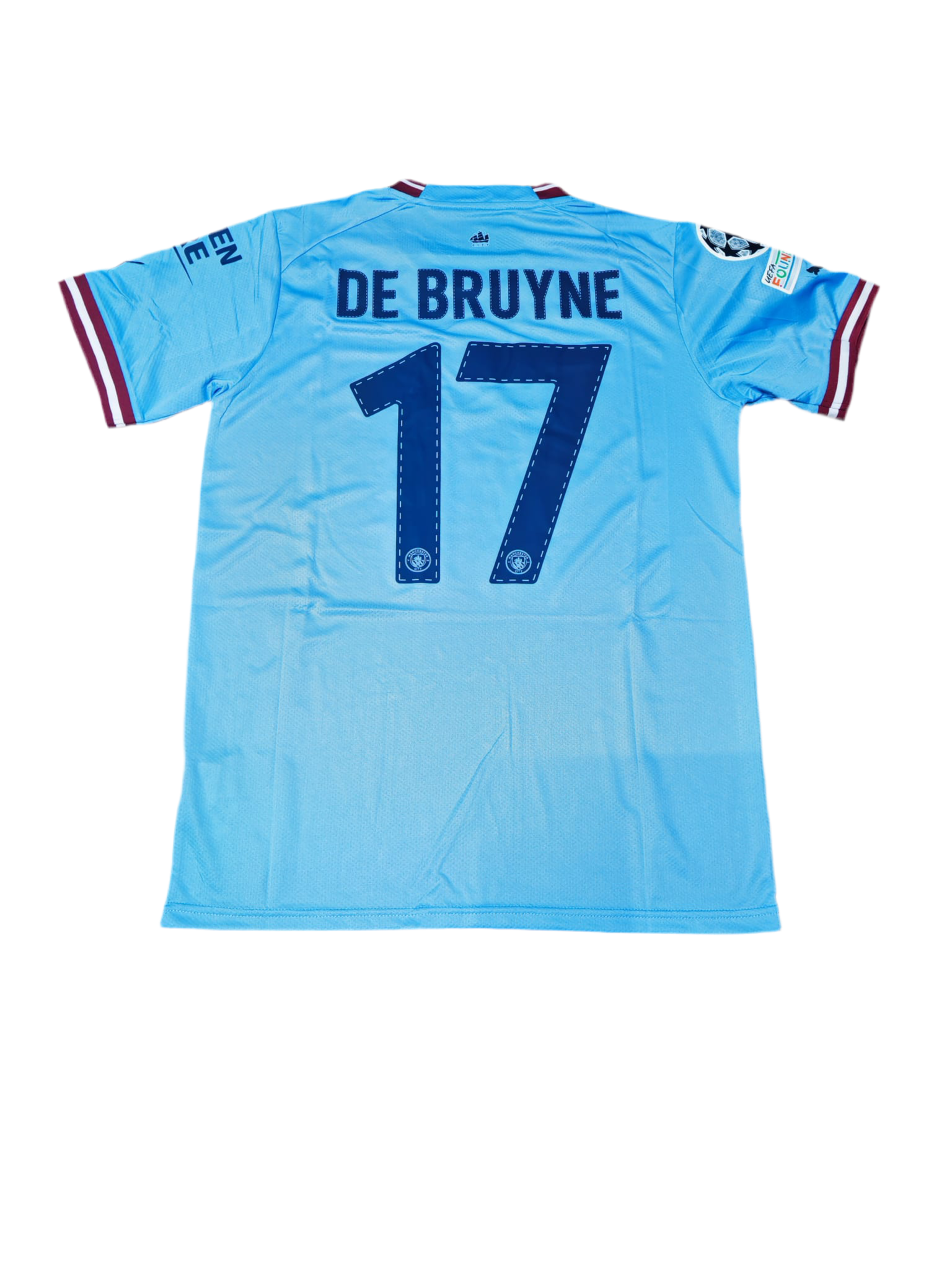 Manchester City UCL Final De Bruyne Shirt