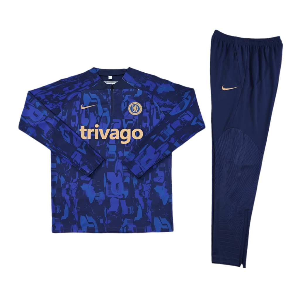 Men’s Blue Chelsea FC Tracksuit set