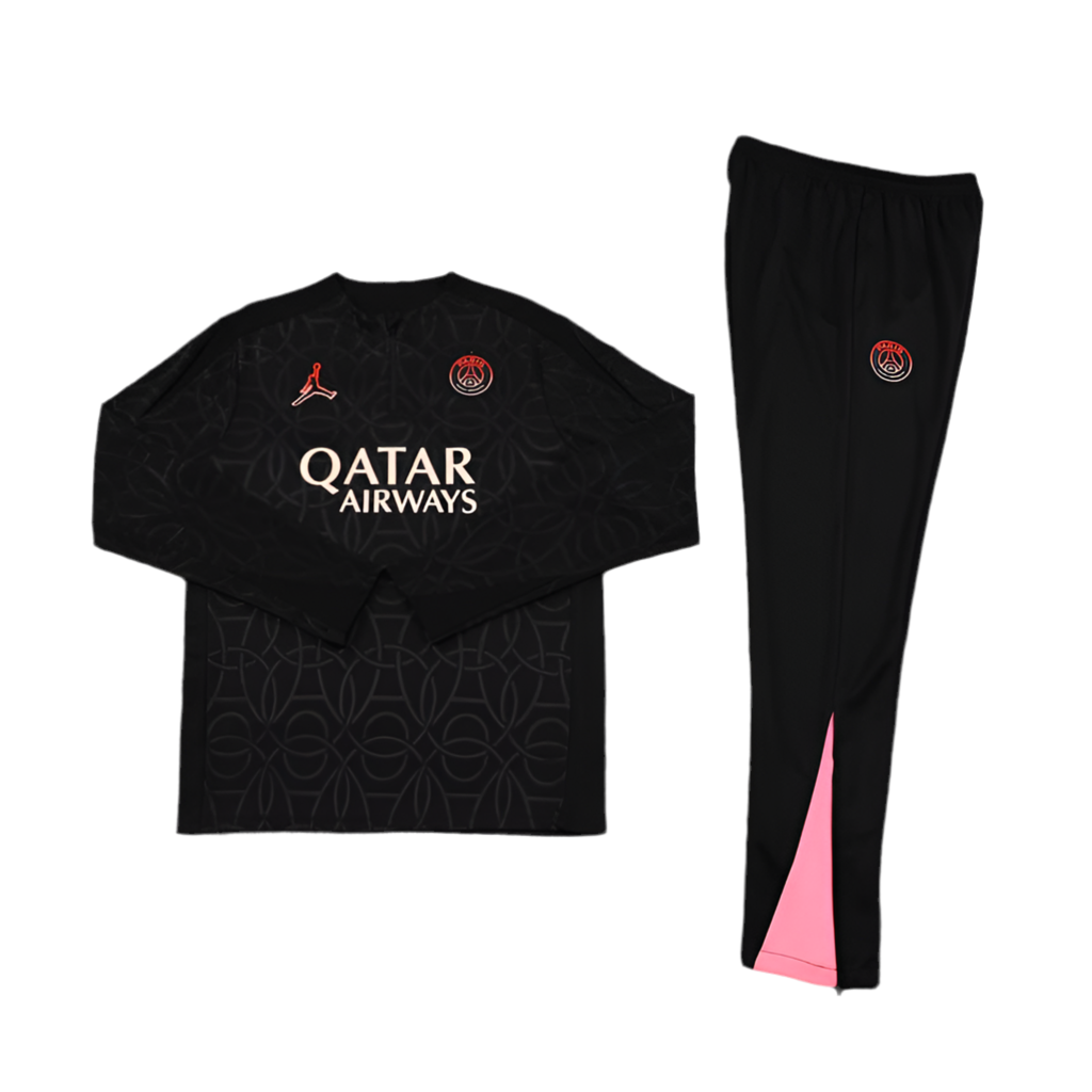 Men’s PSG Tracksuit Black Infrared set