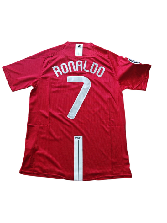 Manchester United 2007/2008 UCL Final Ronaldo Shirt
