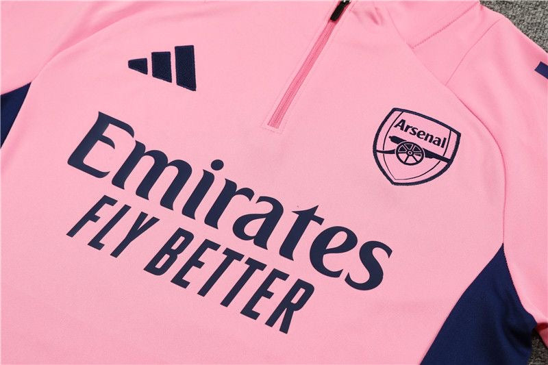 Men’s Pink Arsenal Tracksuit Set