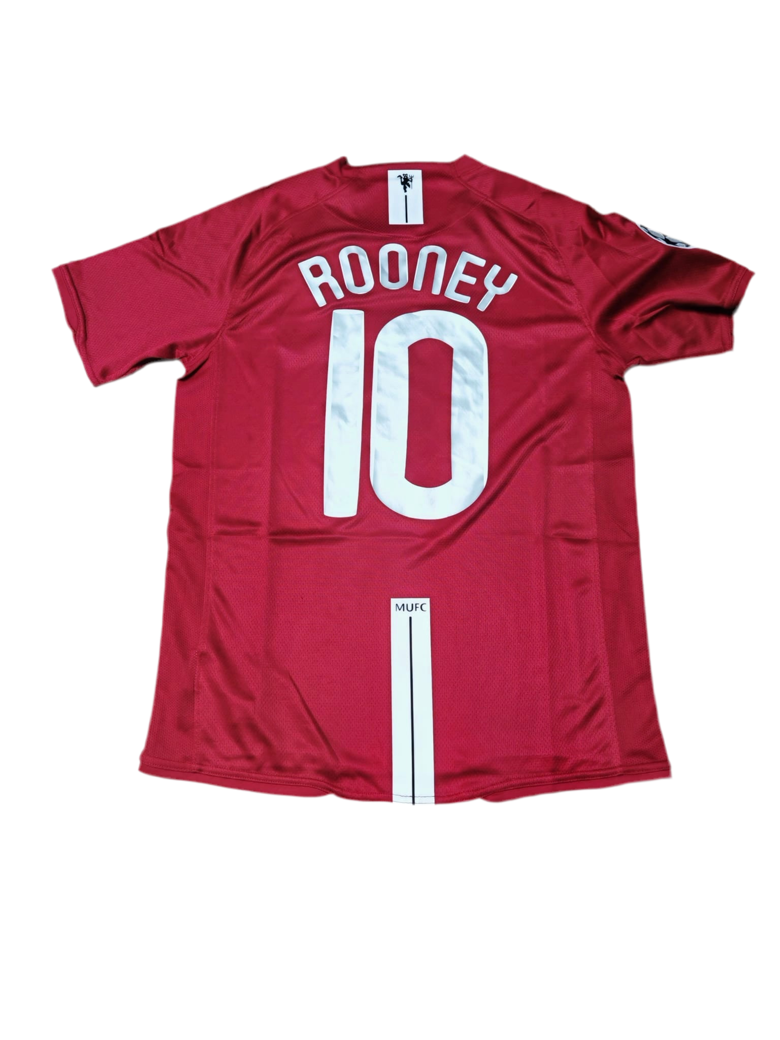 Manchester United 2007/2008 UCL Final Rooney Shirt