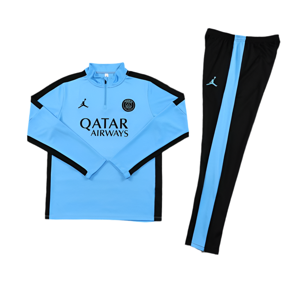 Men’s PSG Light Blue Tracksuit Set