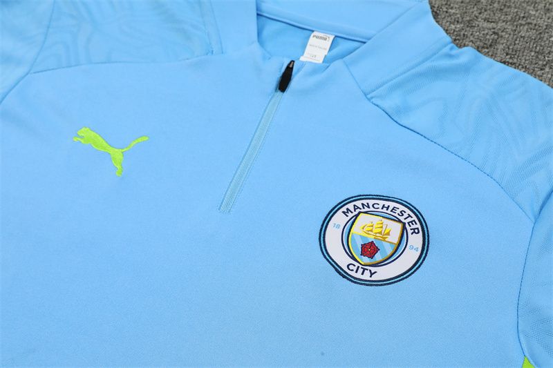 Kids Manchester City Tracskuit Set