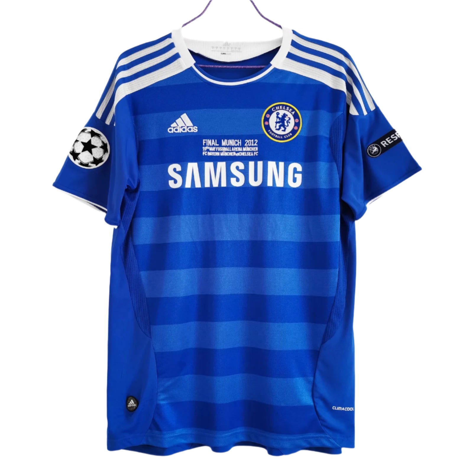 Chelsea 2011/2012 UCL Final Lampard shirt