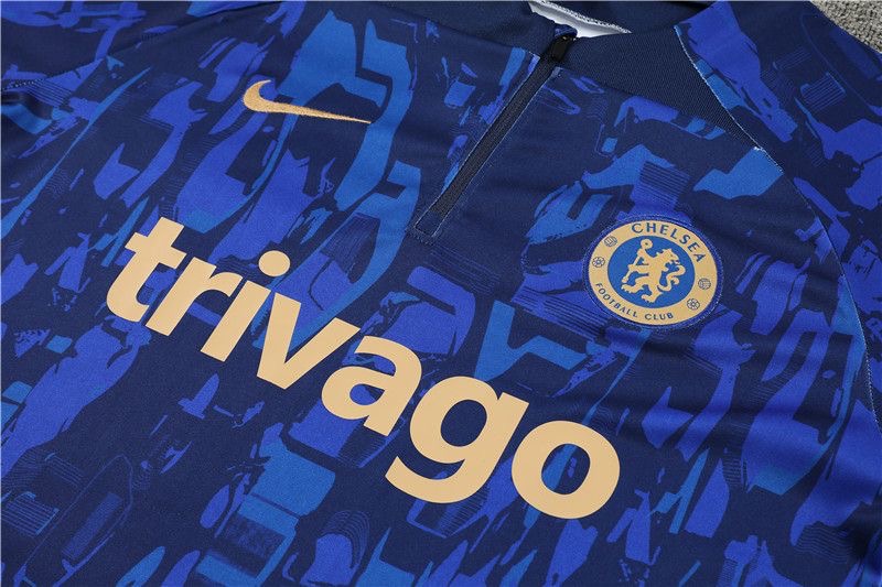 Men’s Blue Chelsea FC Tracksuit set