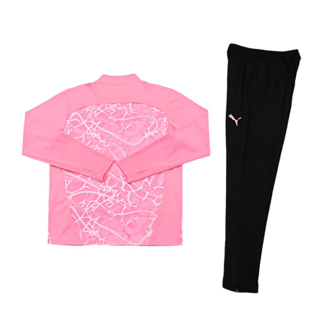 Men’s Pink Manchester City Tracksuit set