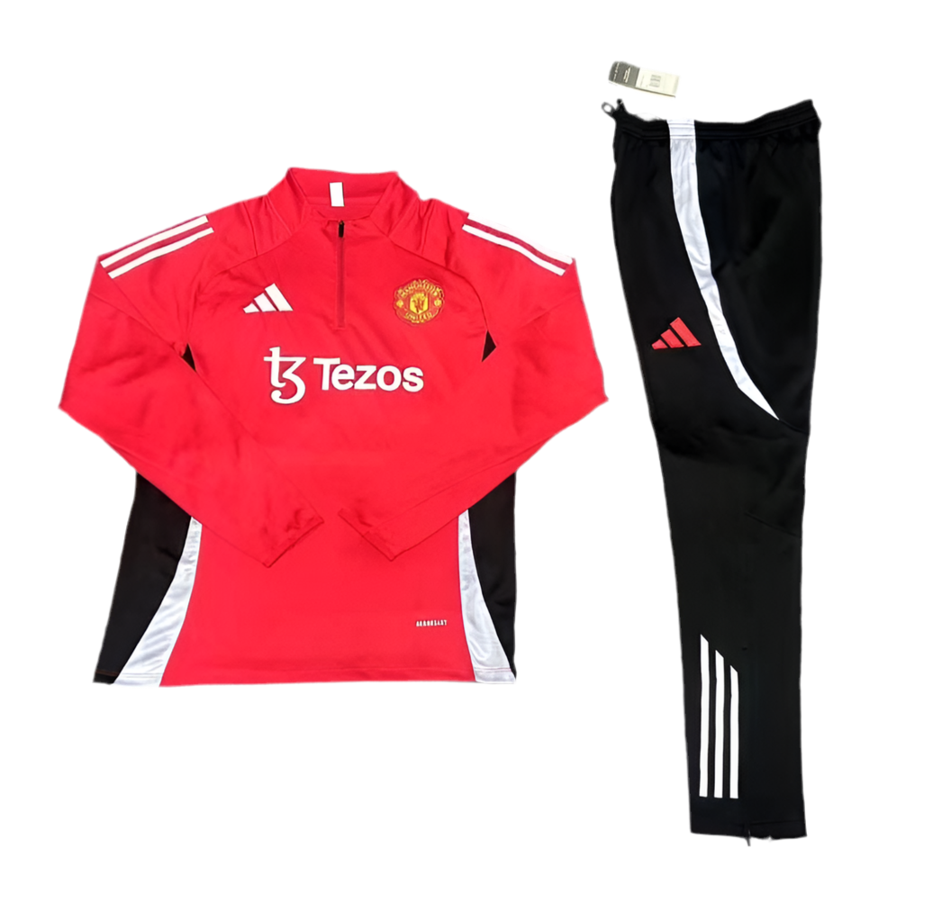 Kids Manchester United Tracksuit Set